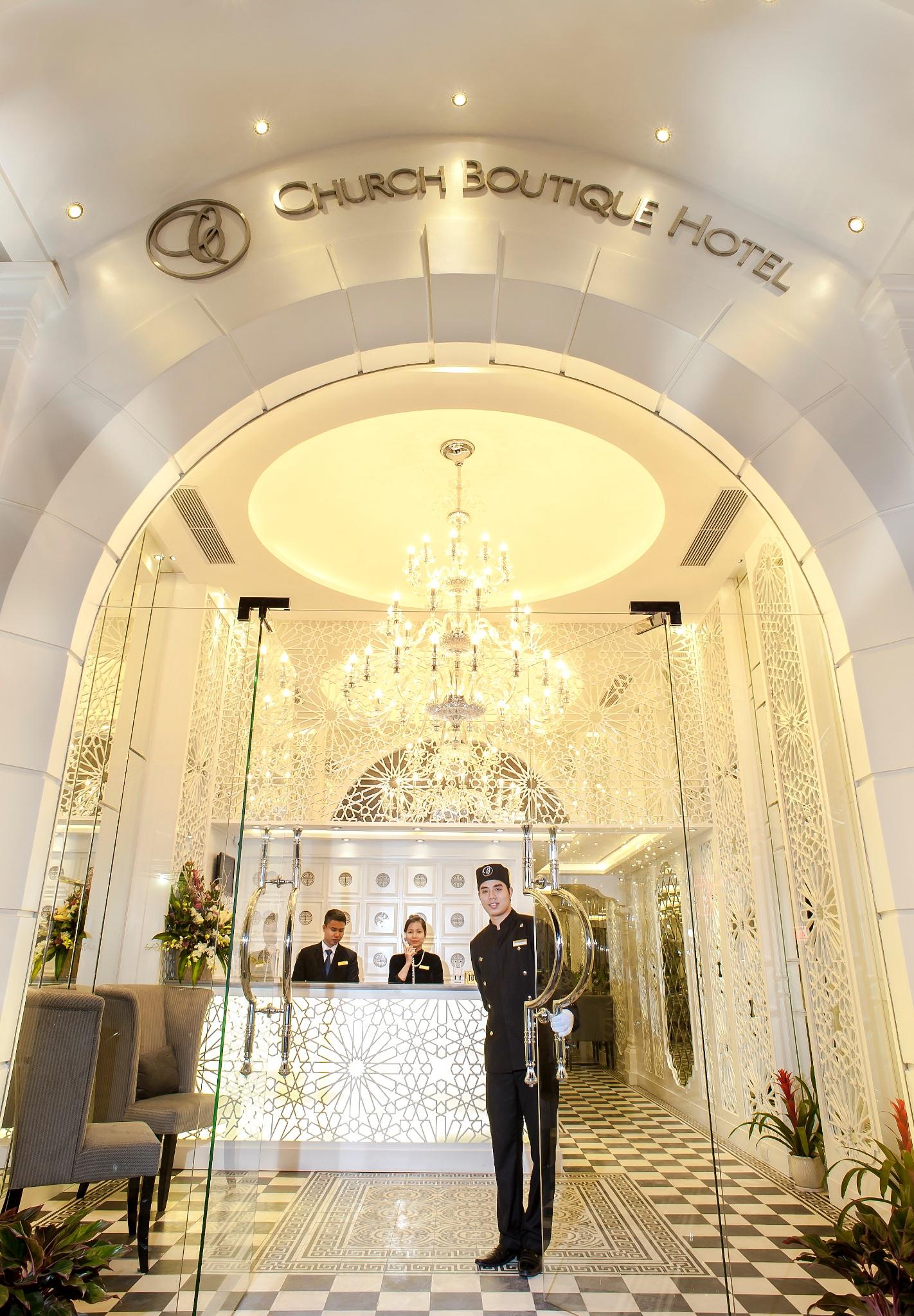 Minerva Church Hotel Hanoi Exterior foto
